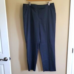 Requirements Charcoal Black Blue Stretch Pants